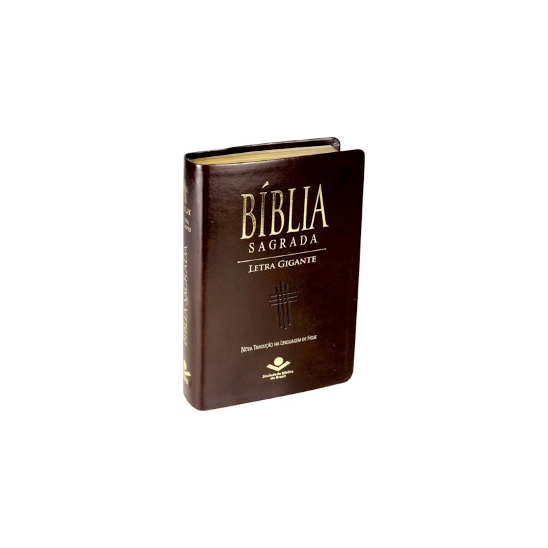 Bíblia Sagrada | Letra Gigante | NTLH | Capa Marrom Bíblia Sagrada | Letra Gigante | NTLH | Capa Marrom